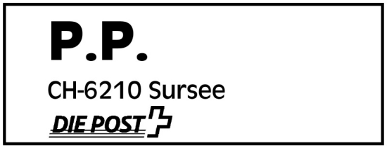 Firmenstempel Schweiz