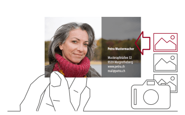 Visitenkarten 1-seitig Visitenkarten 1-seitig