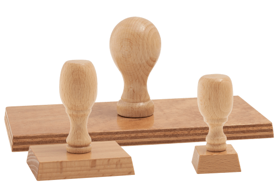 Holzstempel