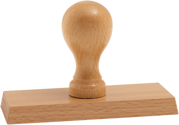 Holzstempel 130×40 mm (978)