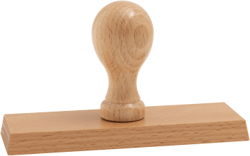 Holzstempel 140×60 mm (1011)
