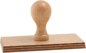 Holzstempel 140×80 mm (1043)