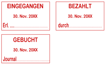 Trodat Professional 5430/L: Abdruck 1819