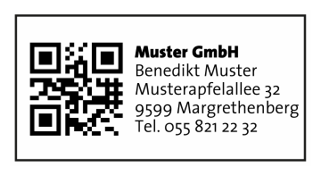 QR-Code-Stempel – online generieren QR-Code-Stempel – online generieren