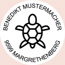 Einwandfreier Stempel-Abdruck